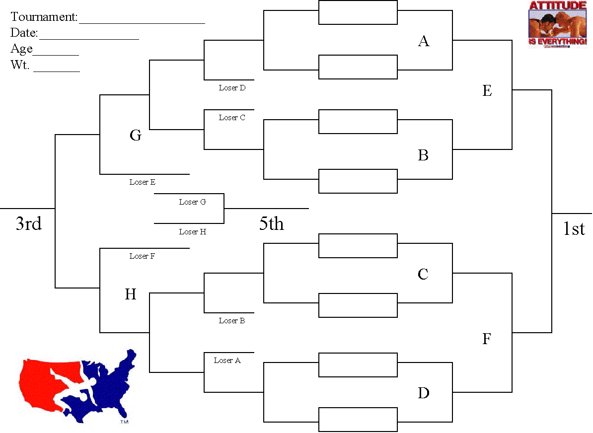 16 man Bracket